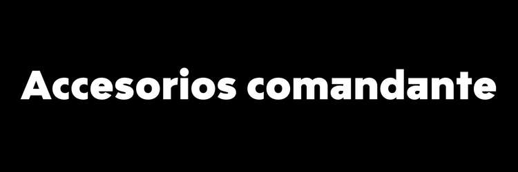 Comandante Accesorios