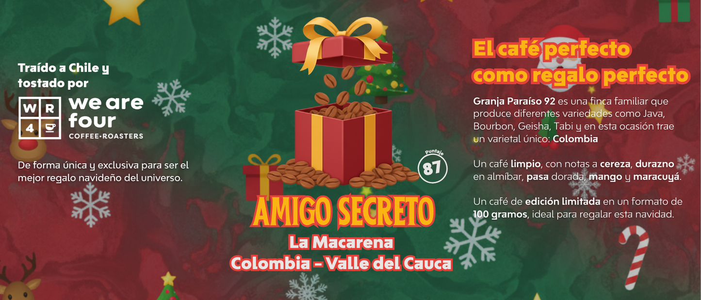 Cafe Amigo secreto 100gr