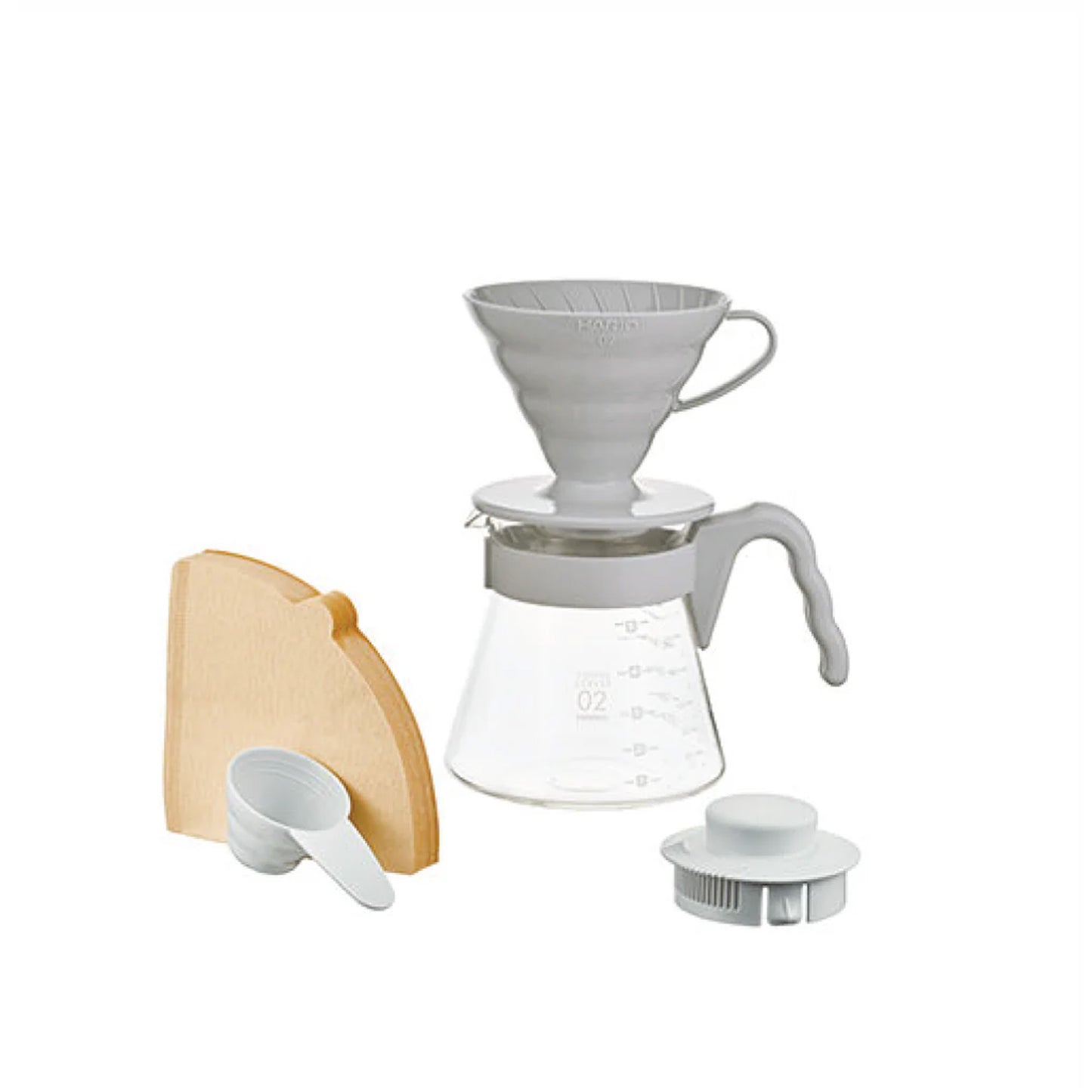 V60 02 set de cafetera para filtrado