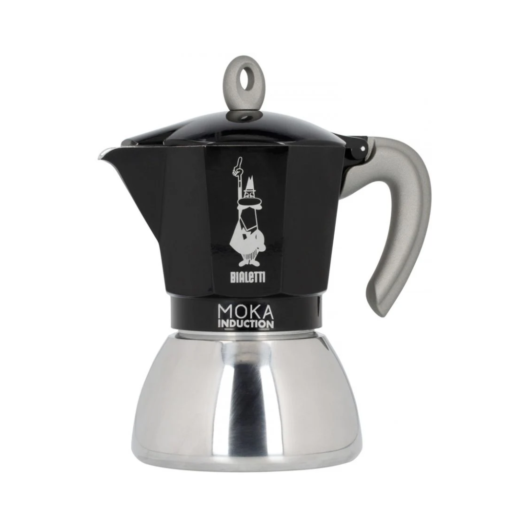 Moka Italiana cafetera de inducción para 6 tazas