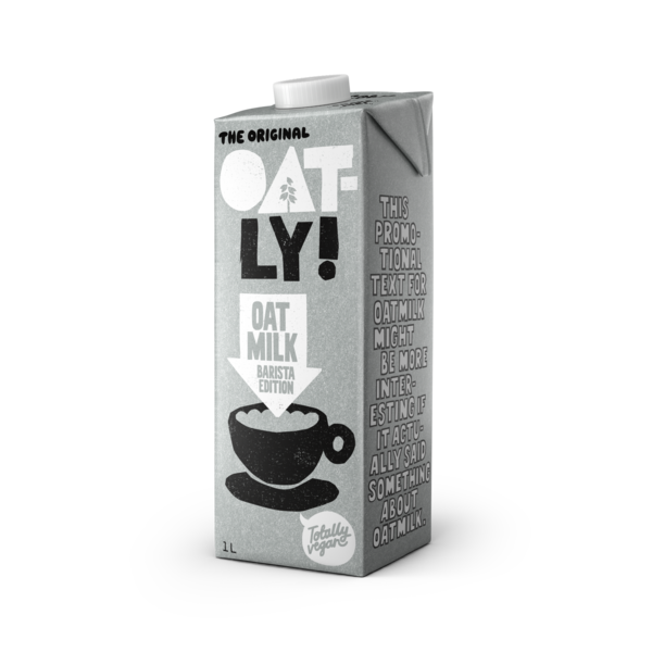 Leche de avena Oatly Barista Edition - Pack de 12