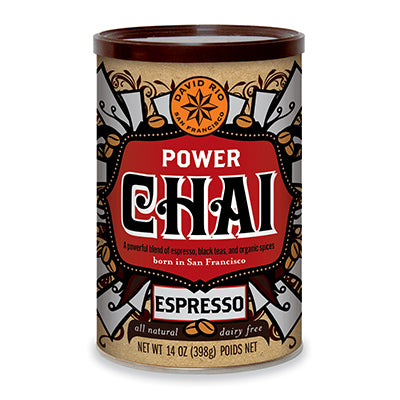 Power Chai Espresso te negro en tarro 398gr