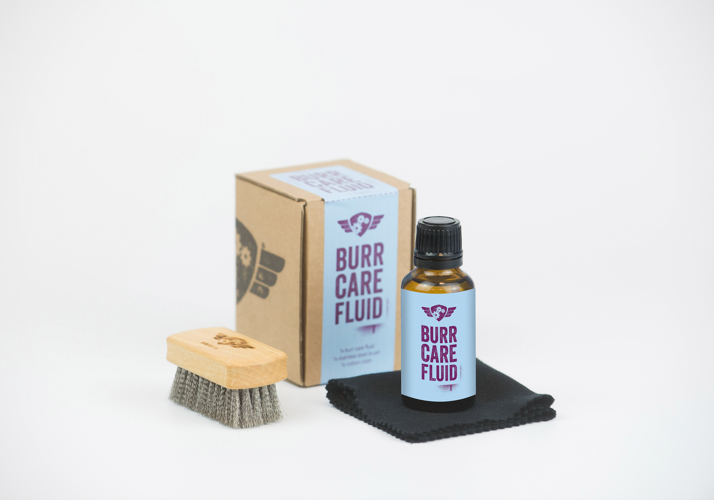 Burr Care Fluid set de limpieza para molino Comandante