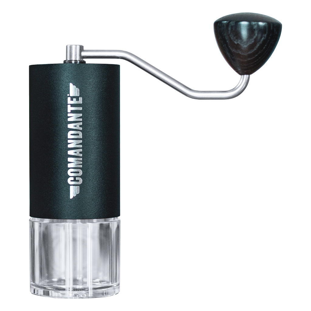 Kaffeemühle C40 MK4 Nitro Blade Liquid Amber/Edelstahl von COMANDANTE, Silber/Braun, Silber/Braun