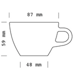 Taza de café ACME - 150ml, pack de 6