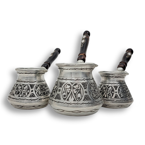 Ibrik cezve cafetera turca plata árabe