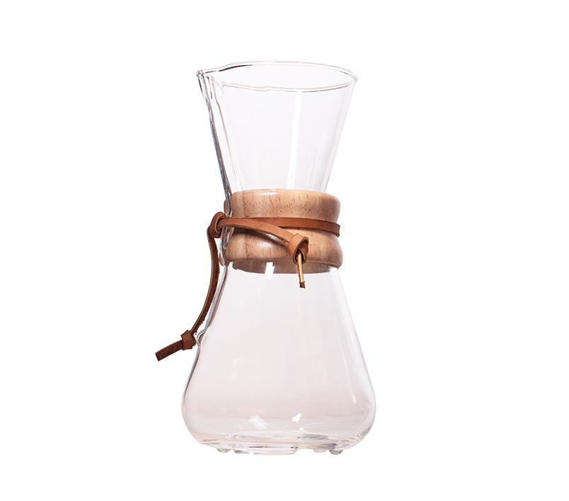 Chemex - Cafetera de vidrio para filtrado, 6 tazas