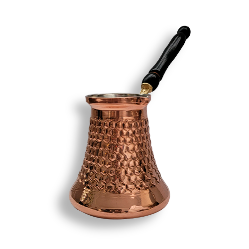 Ibrik cezve cafetera turca cobre escama