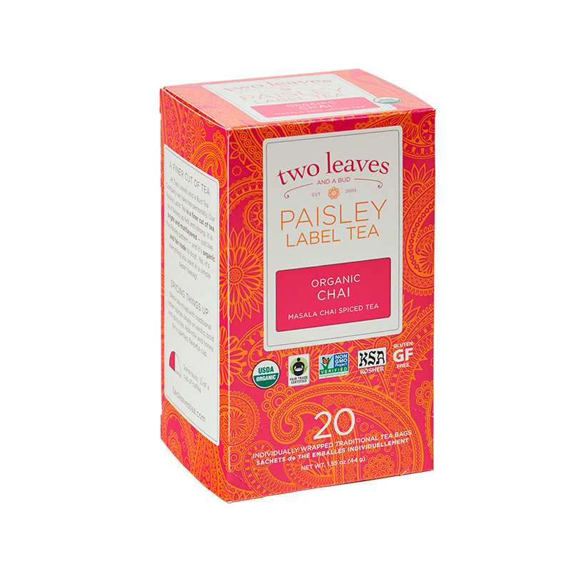 Paisley Organic Chai - Té 20un