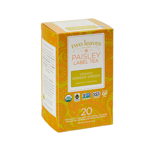 Paisley Organic Ginger - Té verde 20un