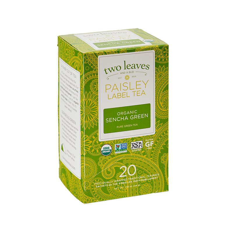Paisley Organic Sencha Green - Té 20un