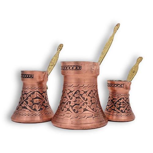 Ibrik cezve cafetera turca cobre