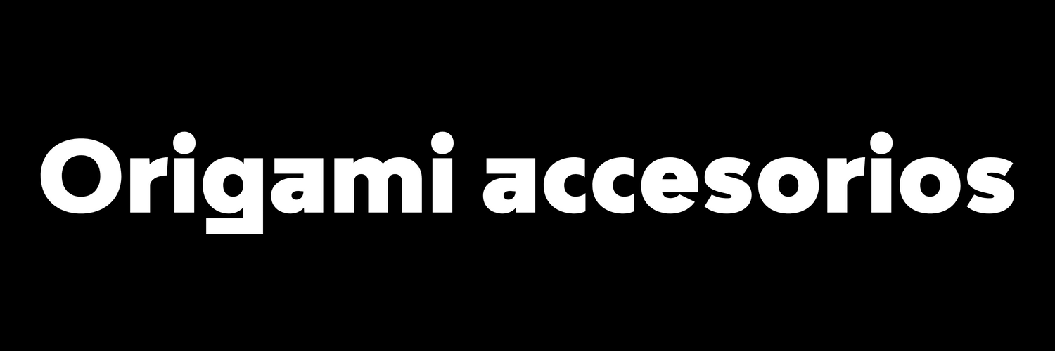 Origami accesorios
