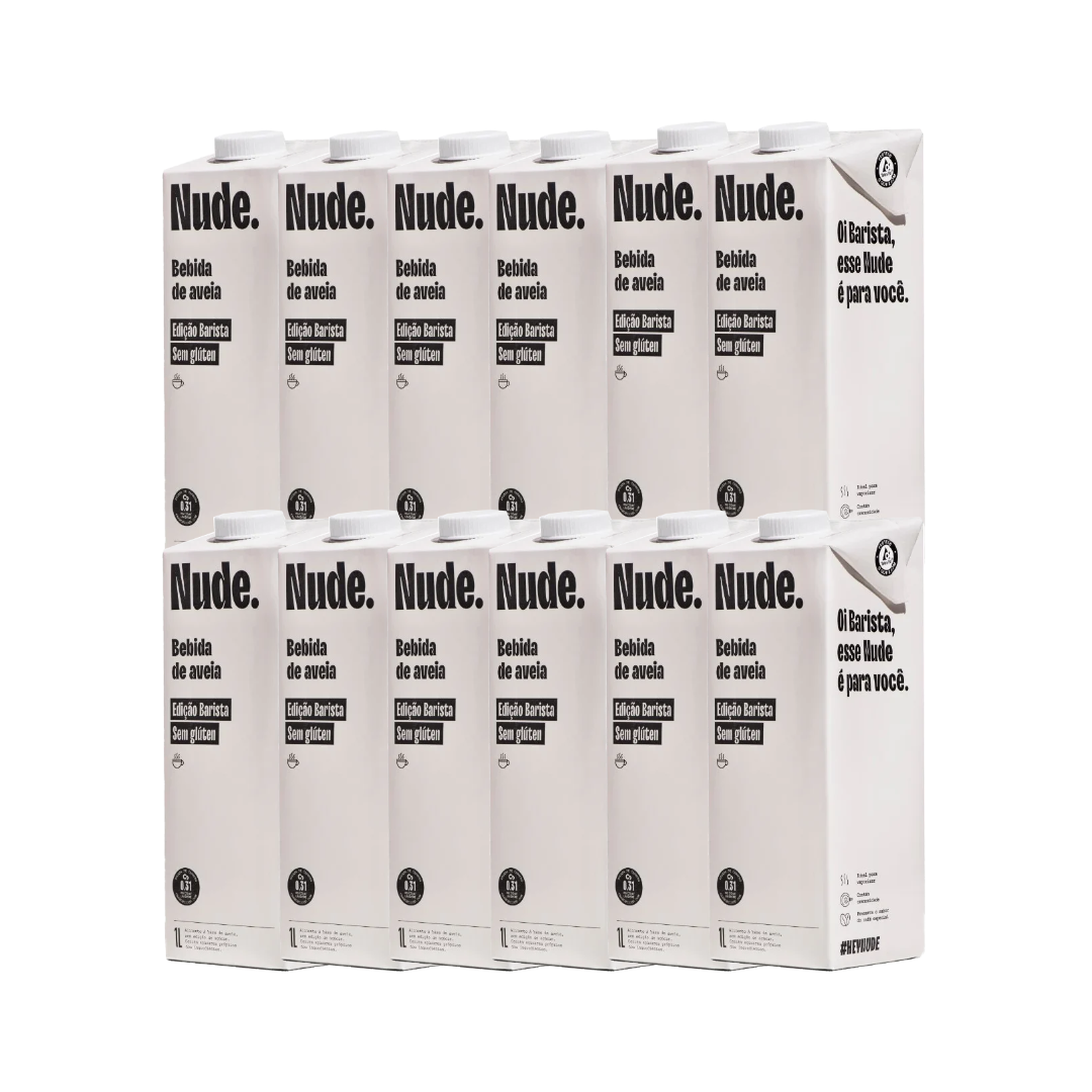 Leche de avena Nude Barista - Pack de 12