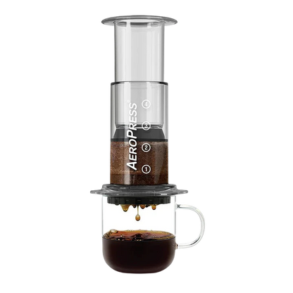 Aeropress Clear prensa de café portátil