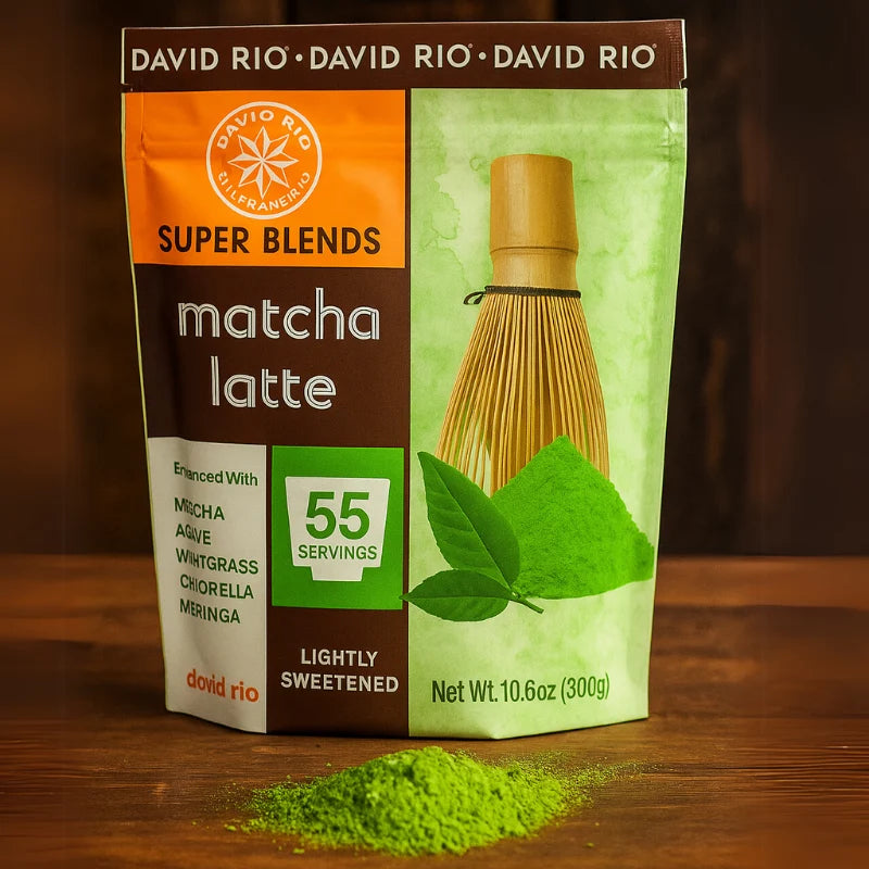 Matcha Latte Super Blends David Rio – Bolsa 300 g