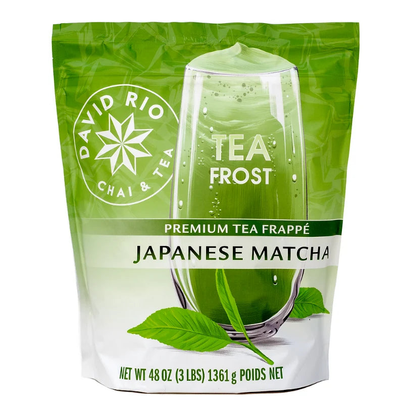 Frappé de matcha japonés Tea Frost David Rio – Bolsa 1,36 kg
