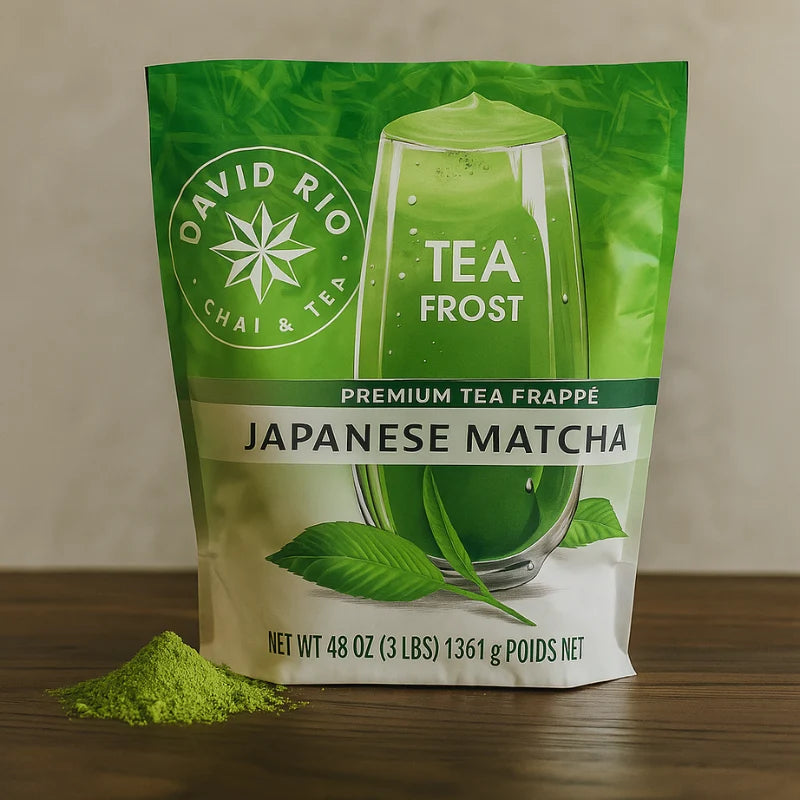 Frappé de matcha japonés Tea Frost David Rio – Bolsa 1,36 kg
