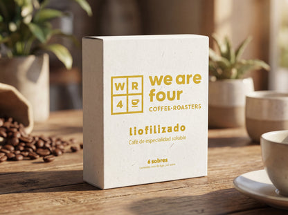 Café Liofilizado de especialidad (6 sobres)