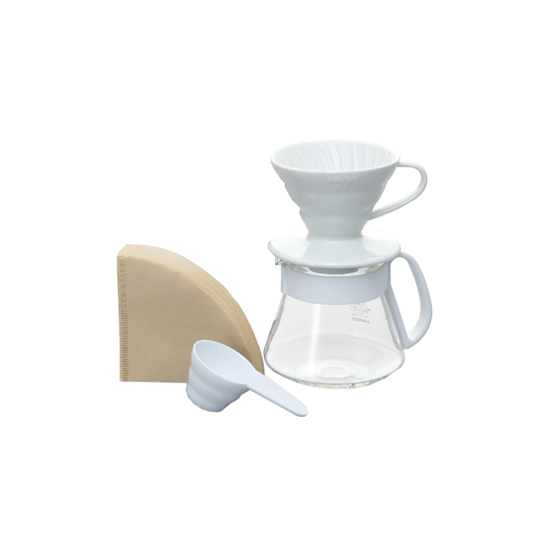 V60 02 set de cafetera para filtrado