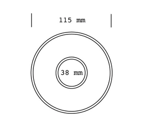 ACME Plato Saucer 11cm [Pack de 6]