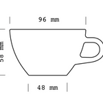 190ml Cappuccino cup ACME [Pack de 6]