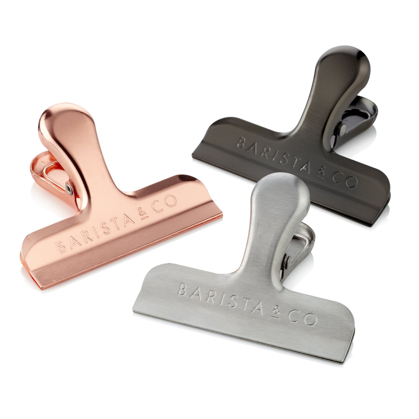 Clips para bolsas, acero inoxidable