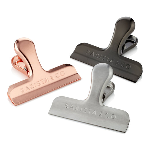 Clips para bolsas, acero inoxidable