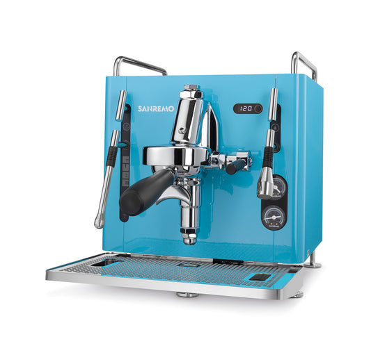 Sanremo Cube R, cafetera profesional (azul)