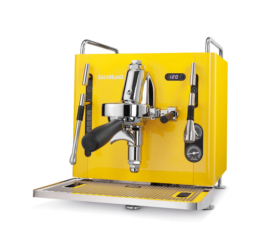 Sanremo Cube R, cafetera profesional (amarillo)
