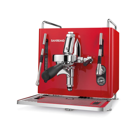 Sanremo Cube R, cafetera profesional (rojo)