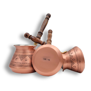 Cafetera Turca de Cobre: Ibrik / Cezve - Moderna