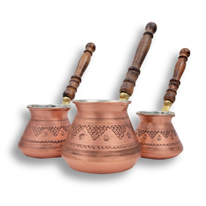 Cafetera Turca de Cobre: Ibrik / Cezve - Moderna