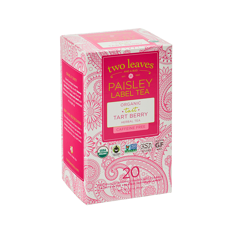 Paisley Organic Tart Berry - Té 20un